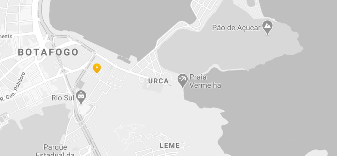 mapa marcando o endereço em Rua Ali perto, 25 - Rio de Janeiro - RJ
